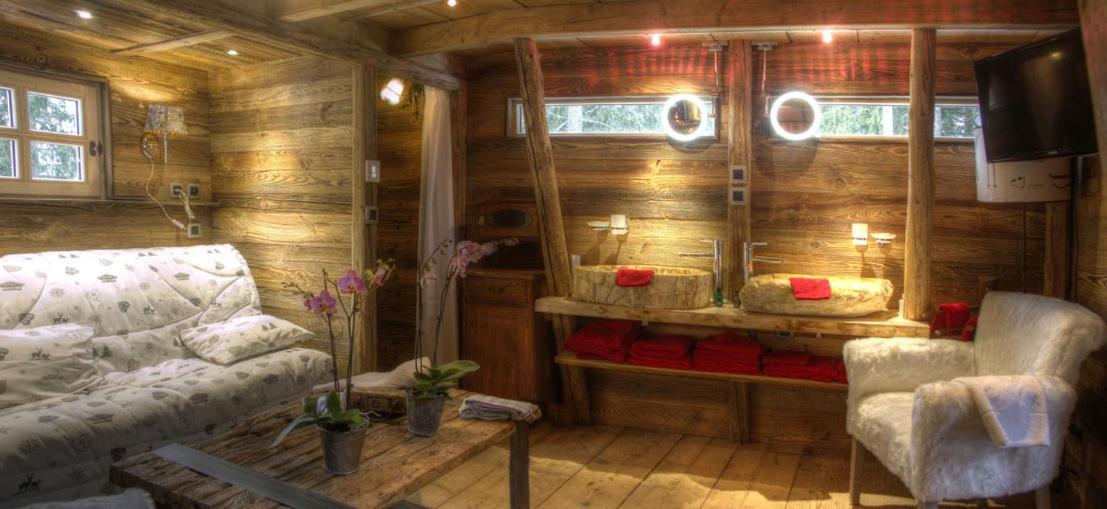 Hotel Les Chalets De Philippe Avec Jacuzzis Privatifs شامونكس المظهر الخارجي الصورة