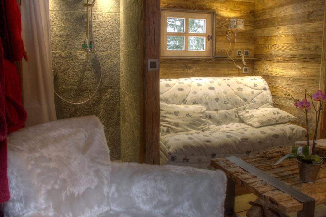 Hotel Les Chalets De Philippe Avec Jacuzzis Privatifs شامونكس المظهر الخارجي الصورة
