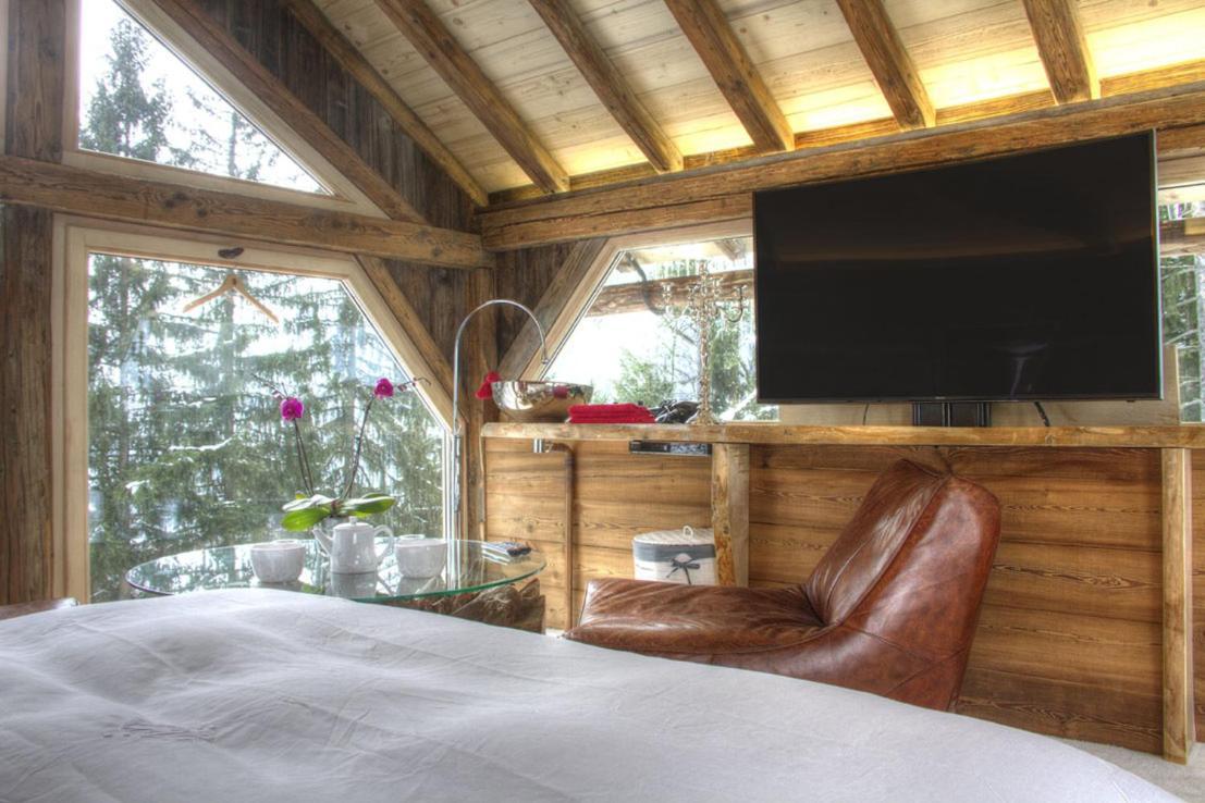 Hotel Les Chalets De Philippe Avec Jacuzzis Privatifs شامونكس المظهر الخارجي الصورة