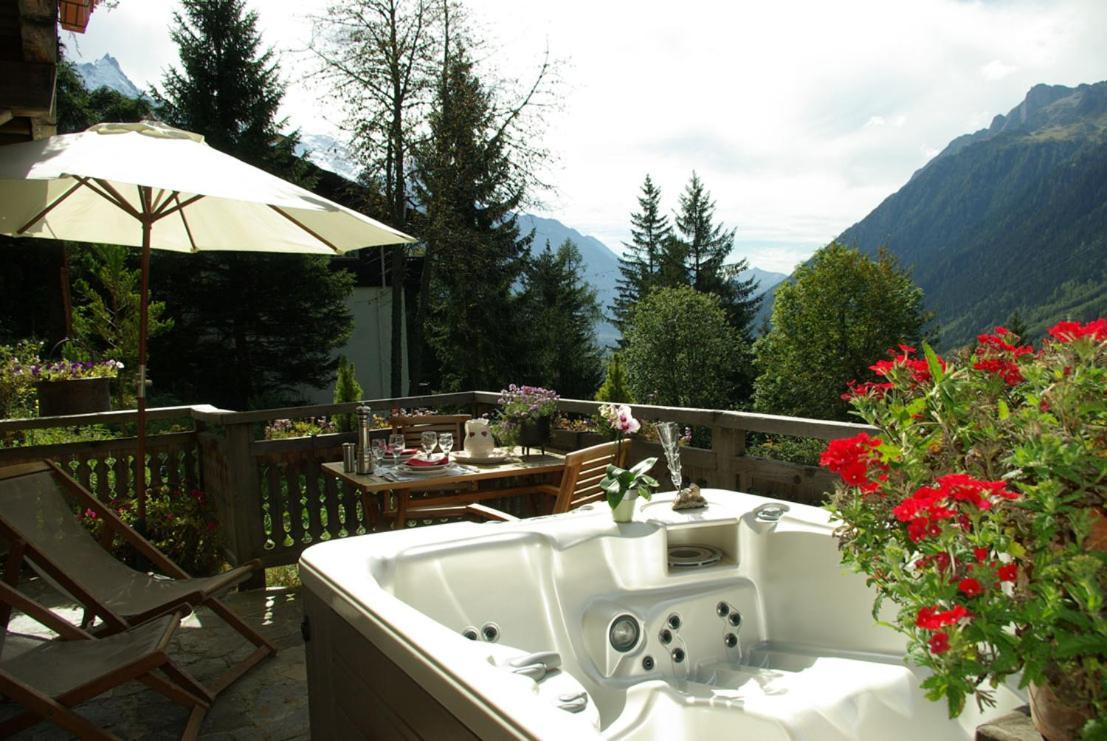 Hotel Les Chalets De Philippe Avec Jacuzzis Privatifs شامونكس المظهر الخارجي الصورة