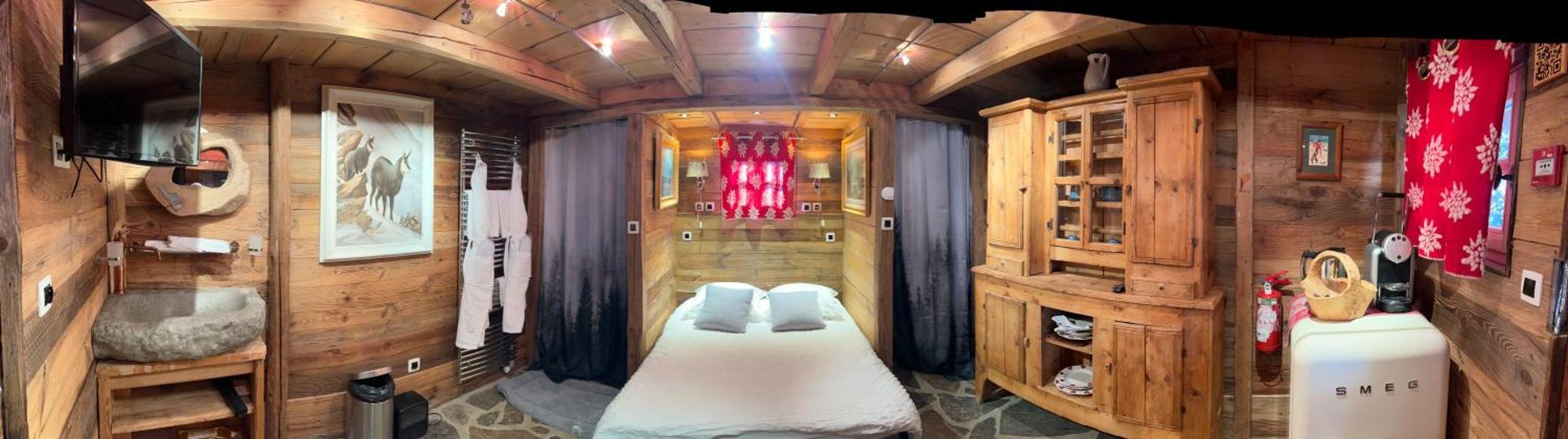 Hotel Les Chalets De Philippe Avec Jacuzzis Privatifs شامونكس المظهر الخارجي الصورة